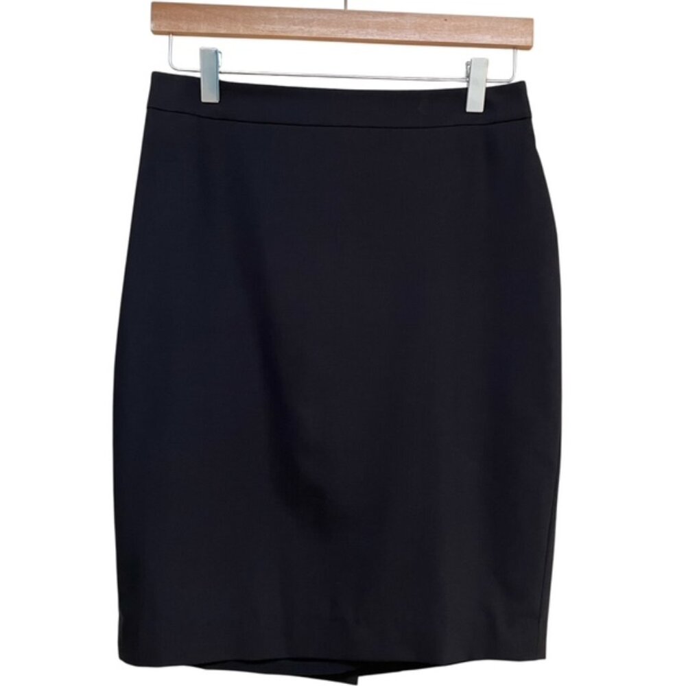 Ann Taylor suiting, Navy wool blend skirt size 2